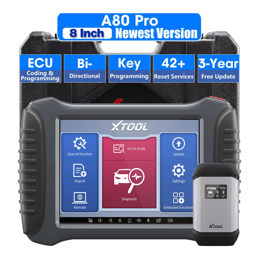 Automotive Diagnostic Scan Tool, Bi-Directional Bluetooth Car Scanner, 42 Services L962