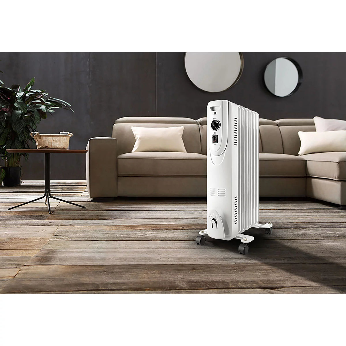 1500W Portable Oil Filled Radiator Heater U3567