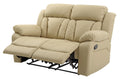 Beige Reclining Loveseat B6951