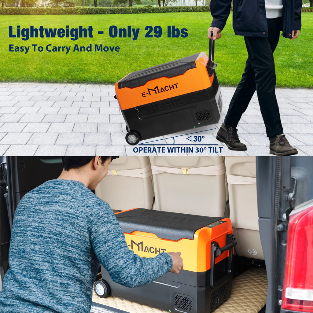 12V Portable Dual Zone Car Refrigerator 31.7 Quart H729