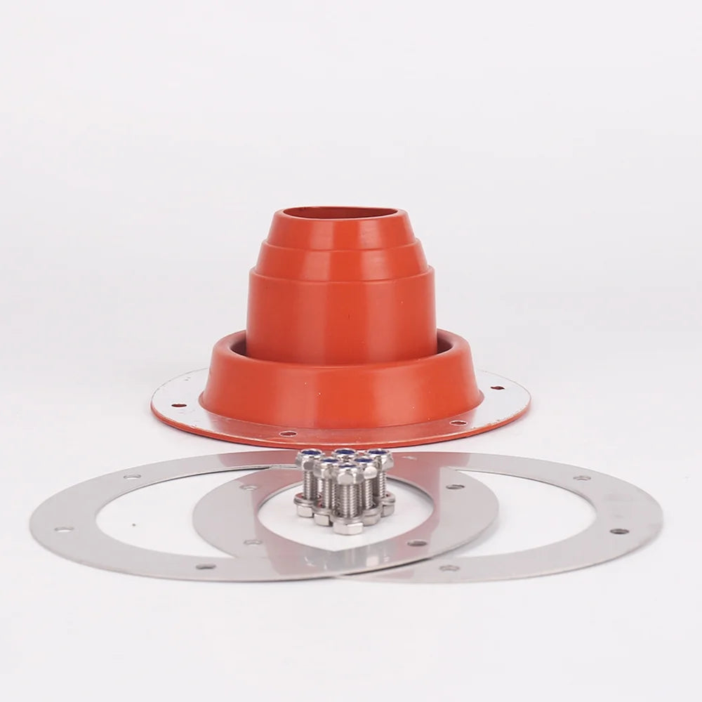 Jack Kit for Tent Flexible Roof Silicone Metal Roofing Tube Flashing High Resistance Scalding Device for Chimney M512081