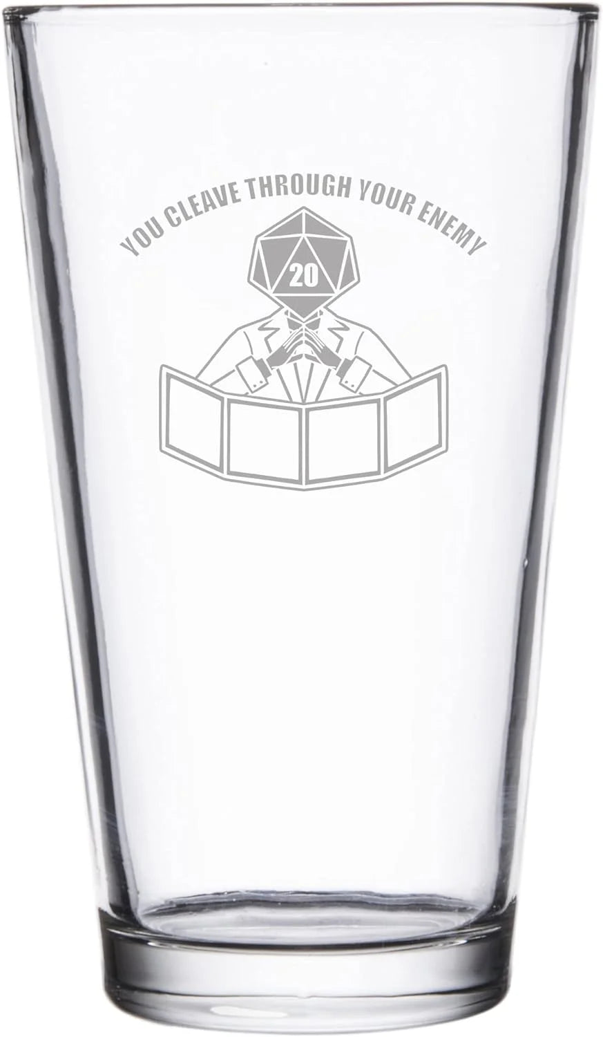 Engraved Pint Glass 16 Oz K934