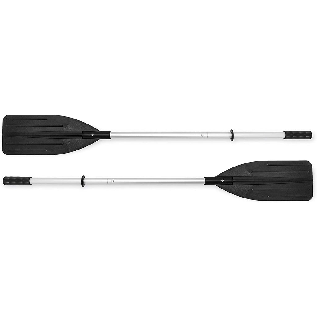 4 Person Inflatable Boat Set with 2 Oars B20986