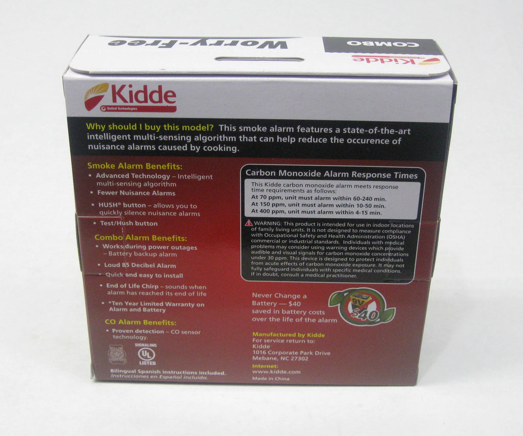 Smoke and Carbon Monoxide Alarm D651325