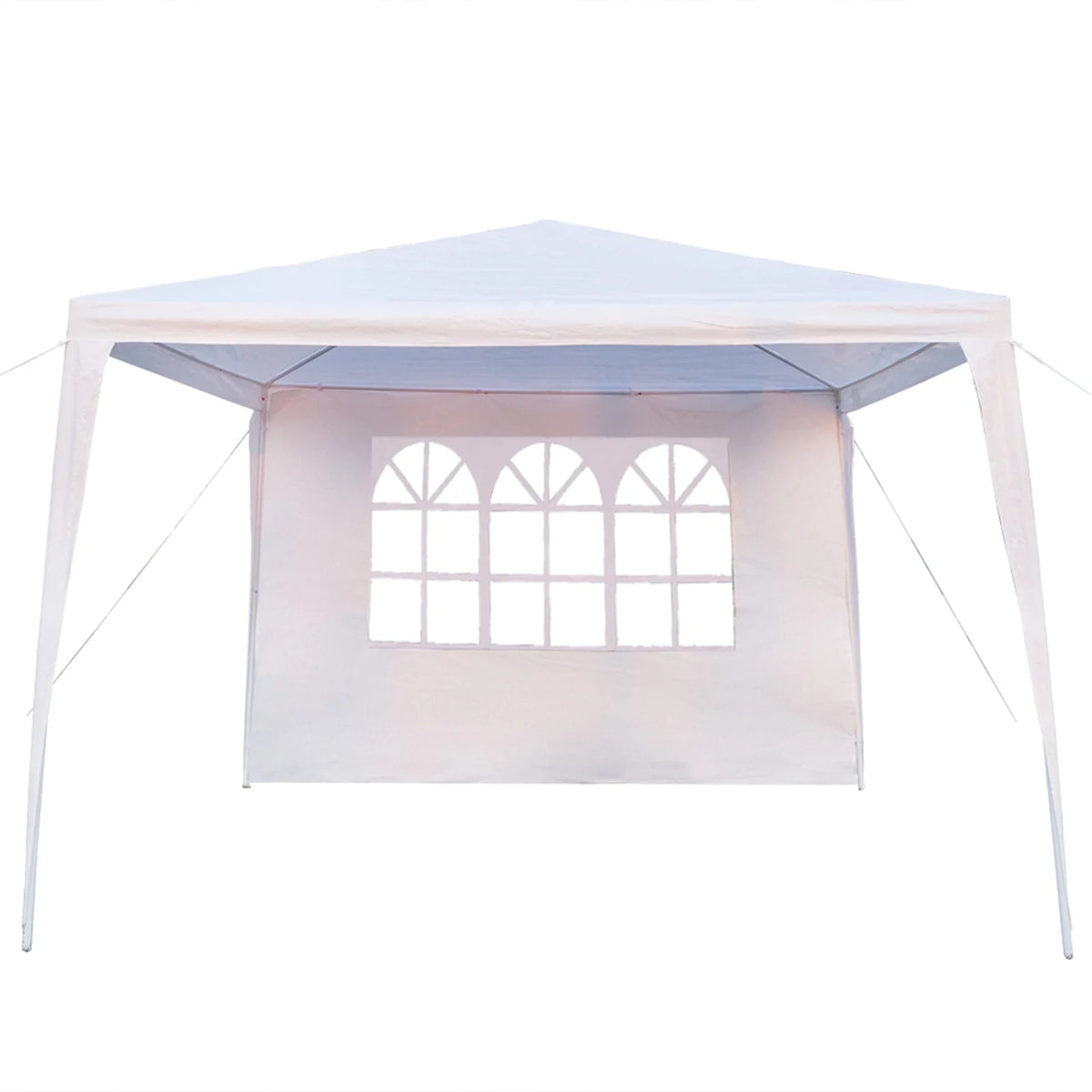 White Three Sides Waterproof Tent with Spiral Tubes I150