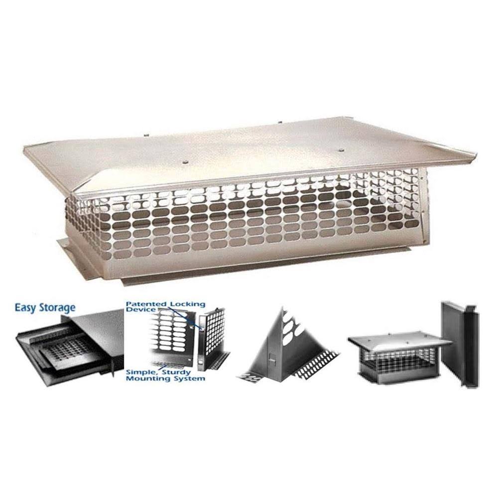 Fixed Stainless Steel Chimney Cap T3975