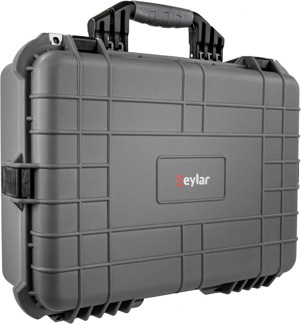 Gray 20 Inch Protective Camera Case with Foam H9983