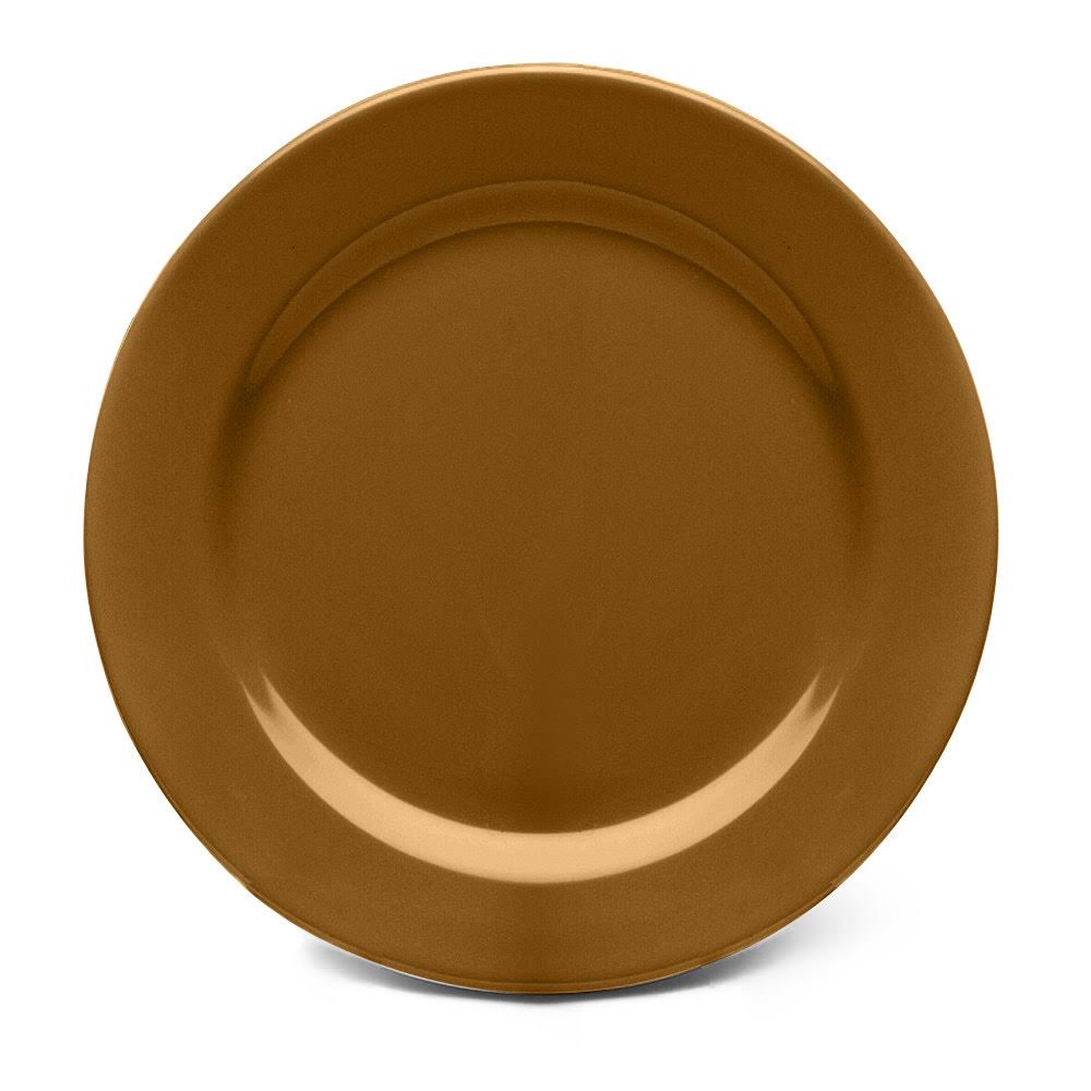 11 3/4x22 Round Melamine Plate - 6/Case G937