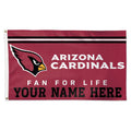 Arizona Cardinals 3& x 5& One-Sided Flag Y637