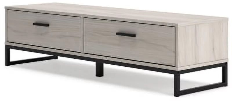 Whitewash Storage Bench V41472