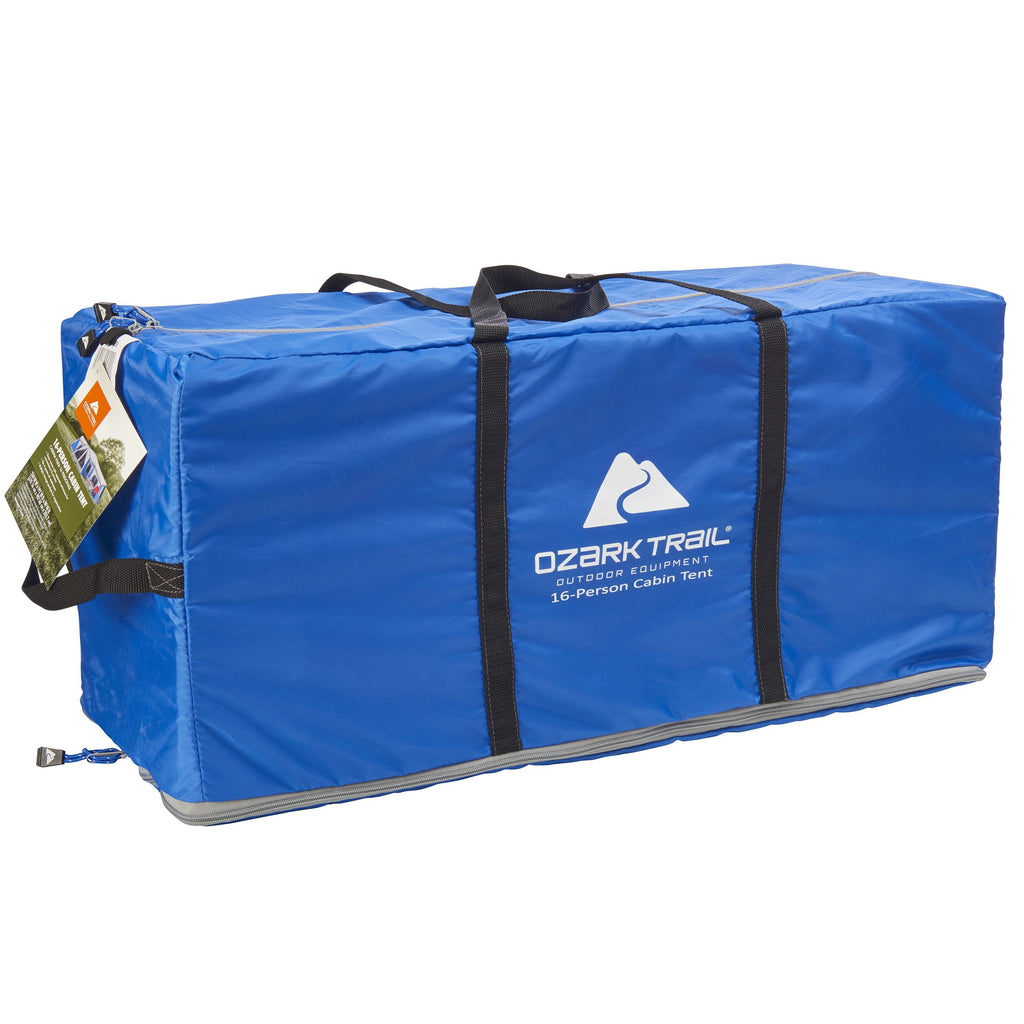16-Person 3-Room Cabin Tent with 3 Entrances H8410