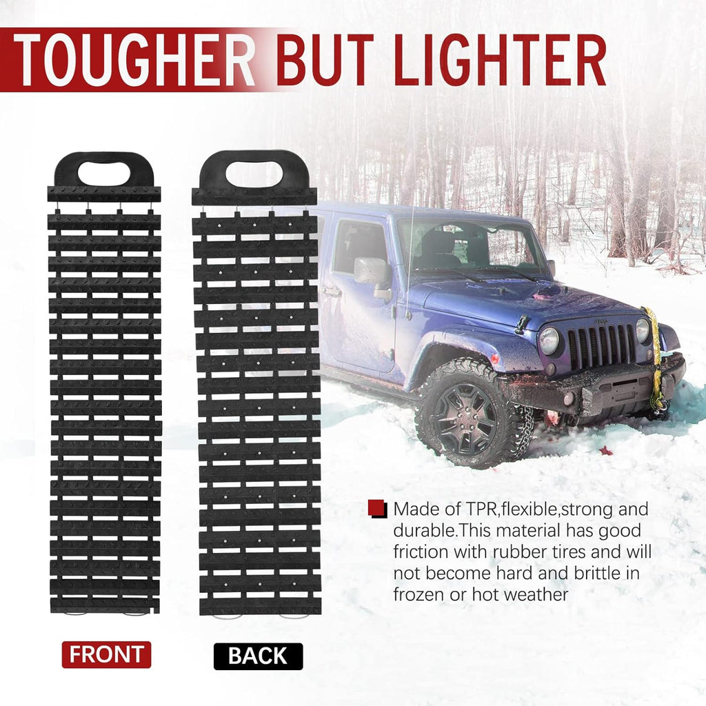 Tire Traction Mats Portable Recovery Tracks 2 Pack W3801