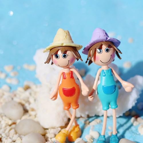 4PCS Miniature Girls Figurines A14534
