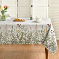 60x84 Inch Rectangular Floral Tablecloth Z702