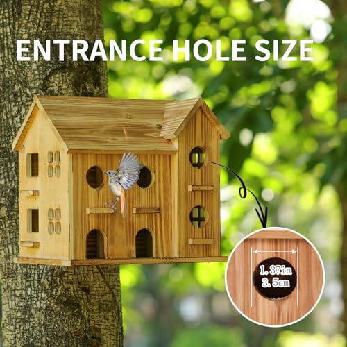 10 Hole Hanging Birdhouse Kit H272243