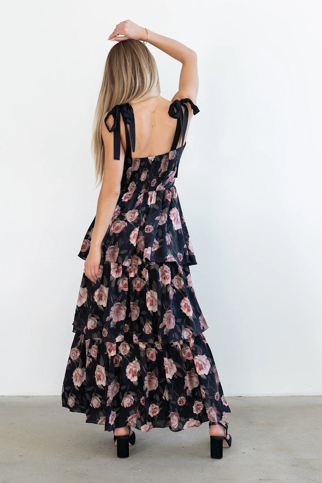 Ruffle Maxi Dress C57051