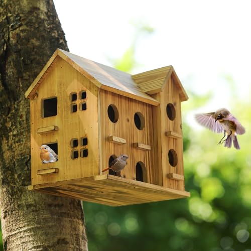 10 Hole Hanging Birdhouse Kit H272243