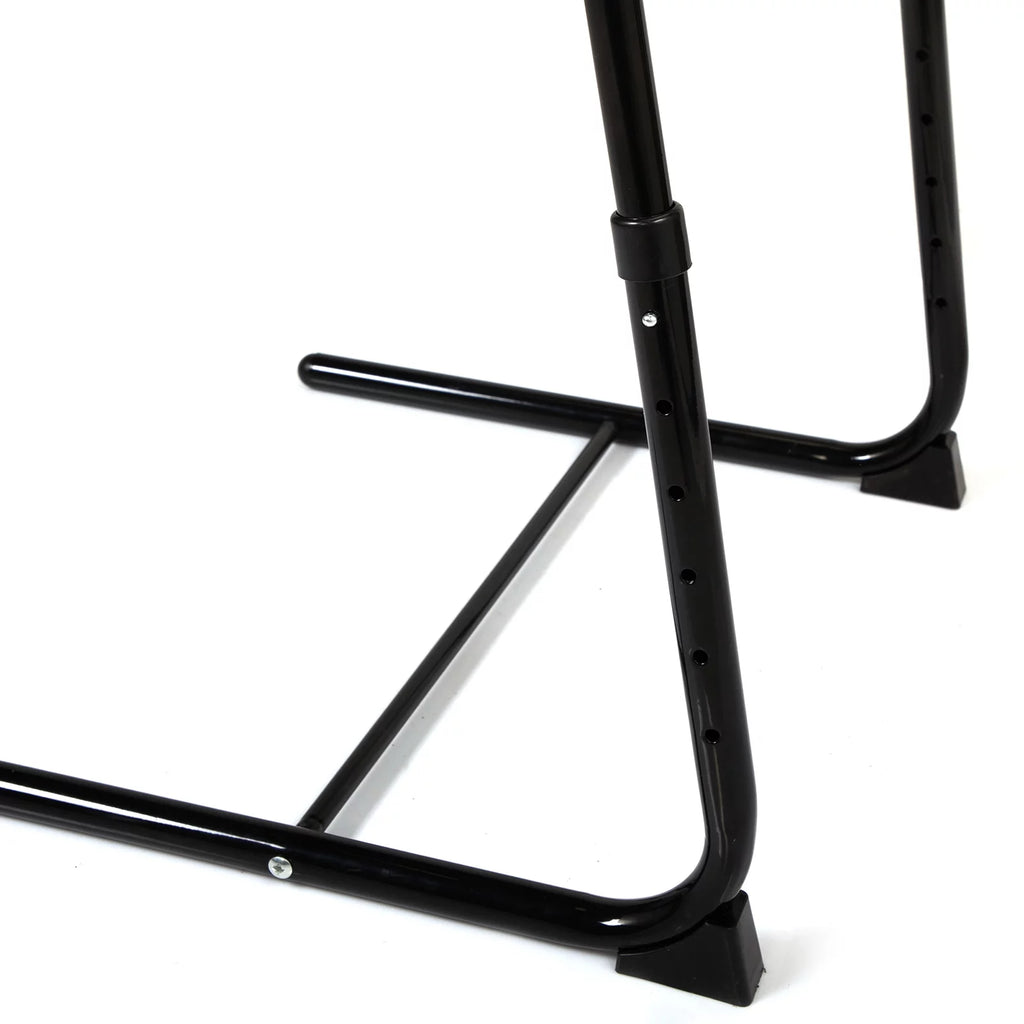 Black Adjustable Height & Angle Desk Set of 2 D3382