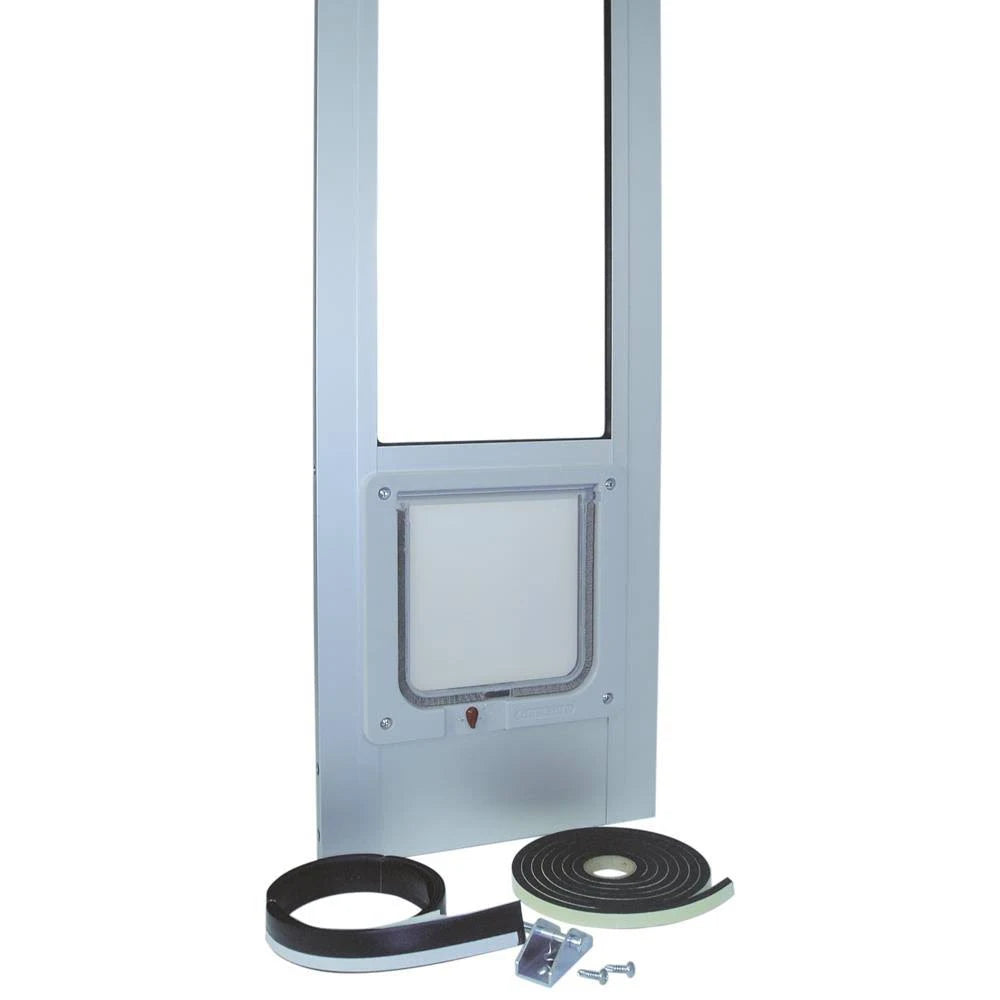 White Tall Pet Door L569807