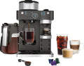 Espresso & Coffee Barista System, Single-Serve Coffee & Nespresso Capsule Compatible, 12-Cup Carafe, Built-in Frother H5677