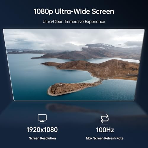 1080p Ultra-Wide Screen FPV Goggles with Head Tracking O9303