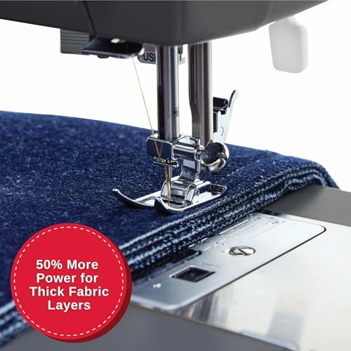 Black Heavy Duty Sewing Machine with Accessory Kit S1069