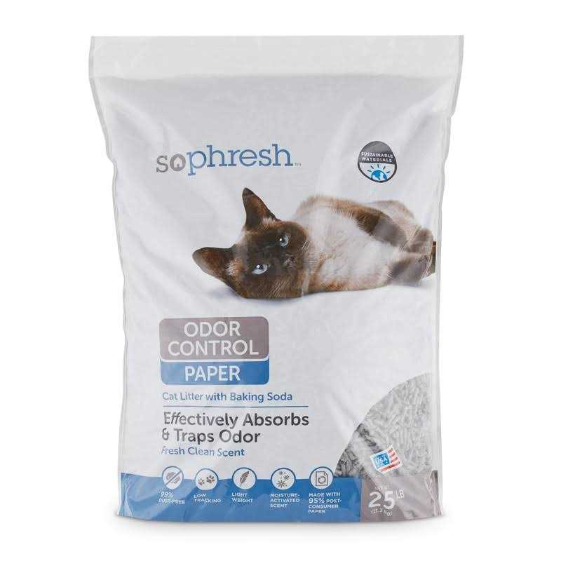 Odor Control Paper Pellet Cat Litter L183