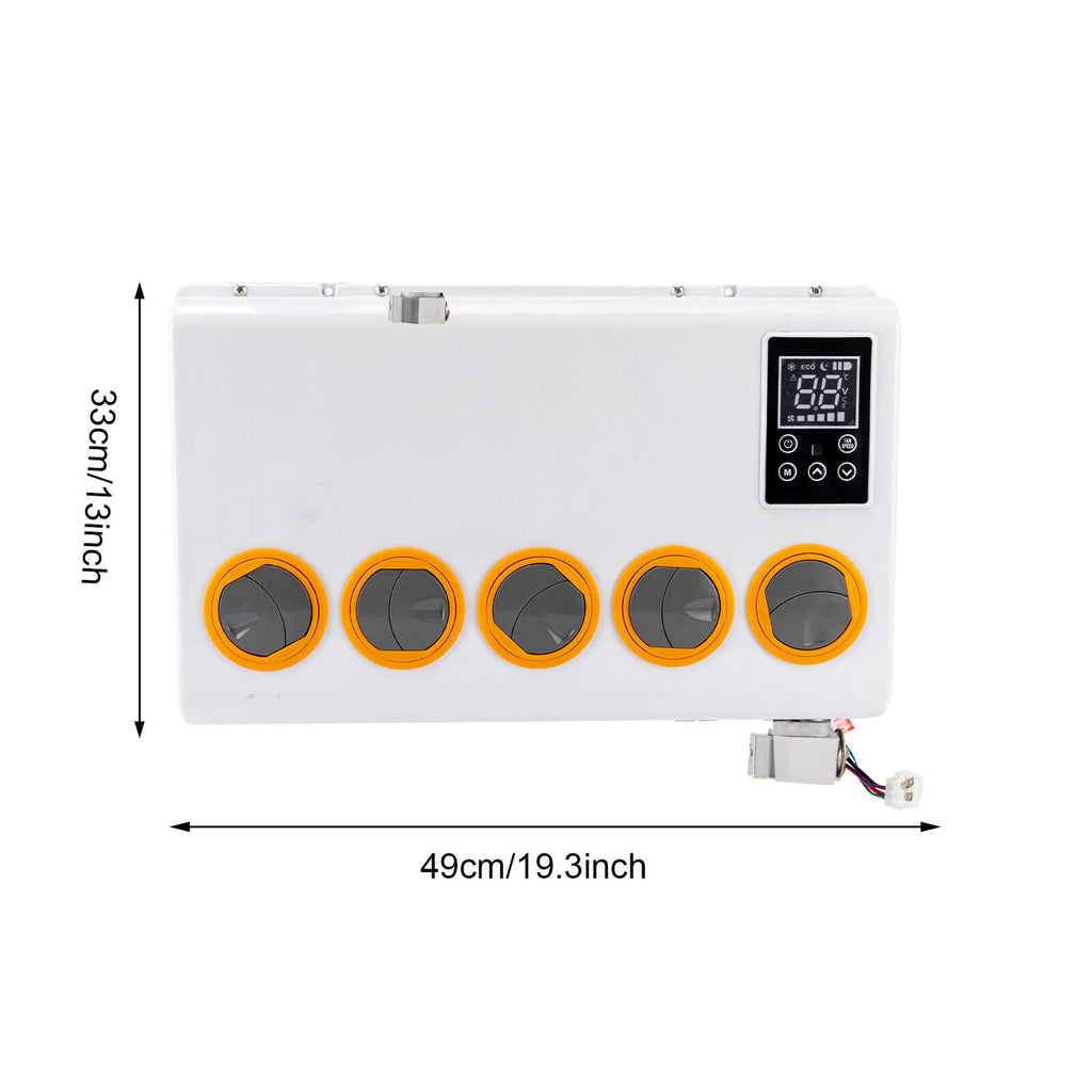 Mini Split AC 6800 BTU ONLY COLD 12V w/Remote Control Q560509