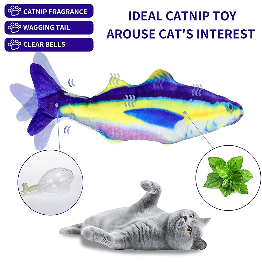 Wiggle Fish Catnip Toy for Cats M39090