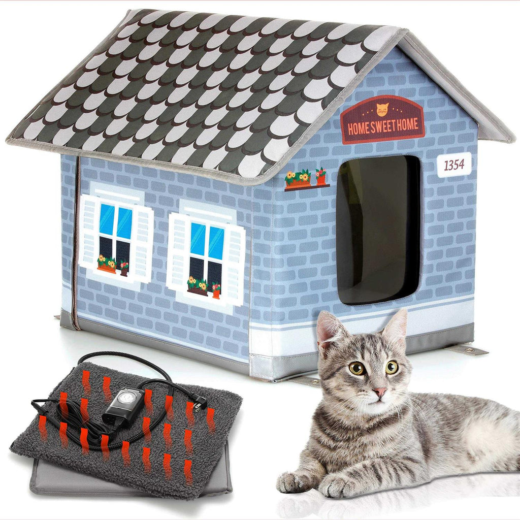 Heated Cat Houses P8288