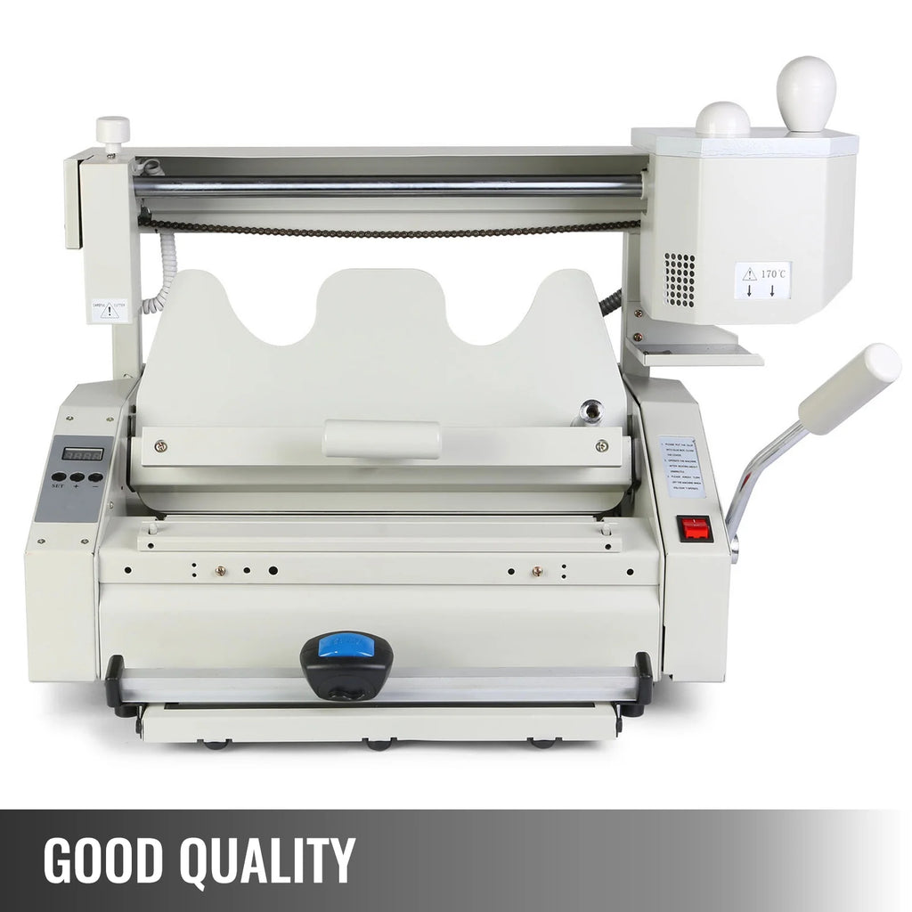 Wireless Hot Glue Book Binding Machine with Milling Spine Rougher T700990
