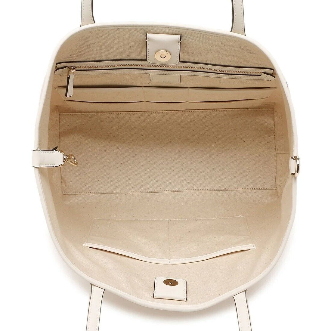 Ivory Floral Tote Bag H835917