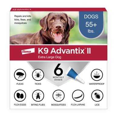 Flea Tick & Mosquito Prevention for XL Dogs A683232