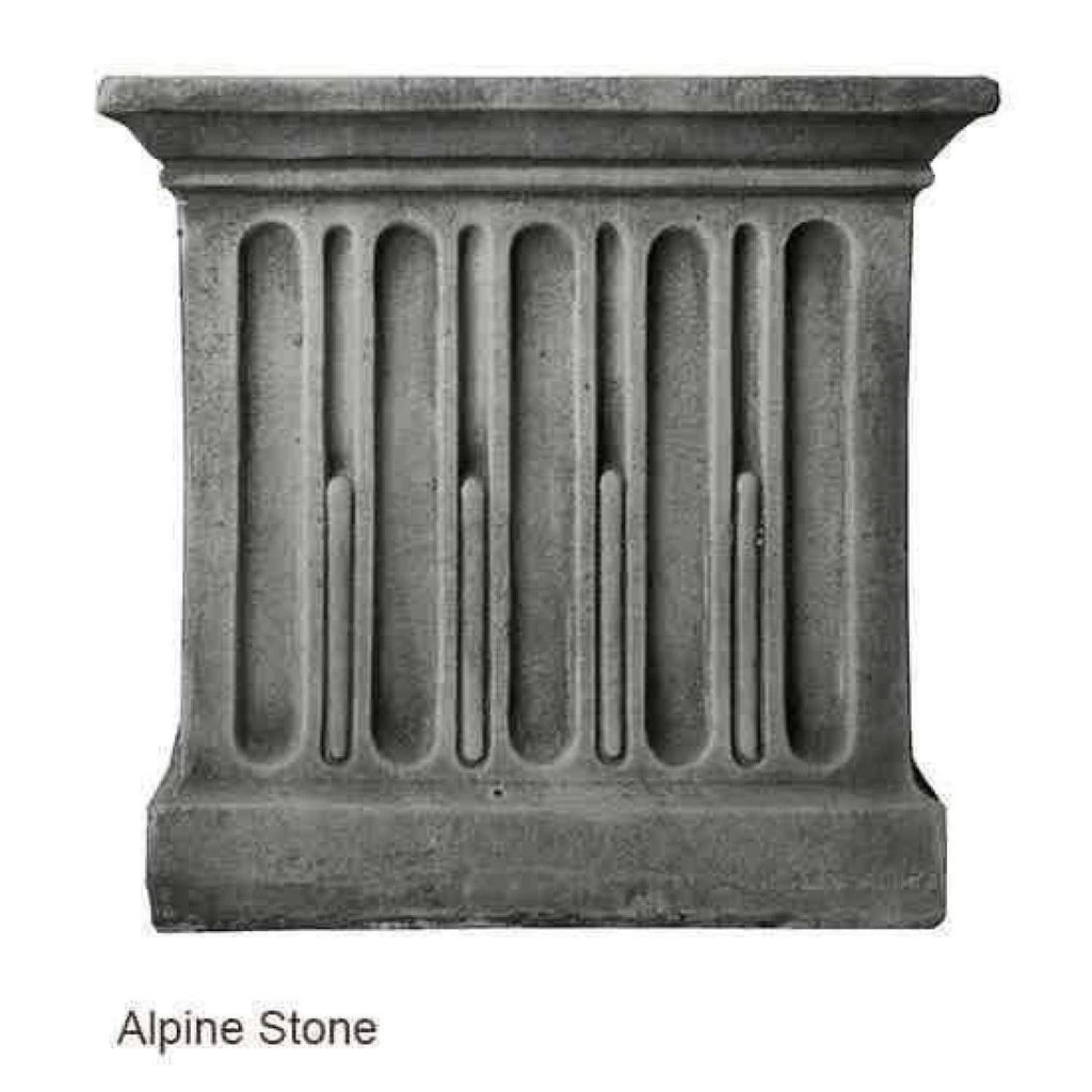 Small Nero Nuovo Cast Stone Bird Bath K488713