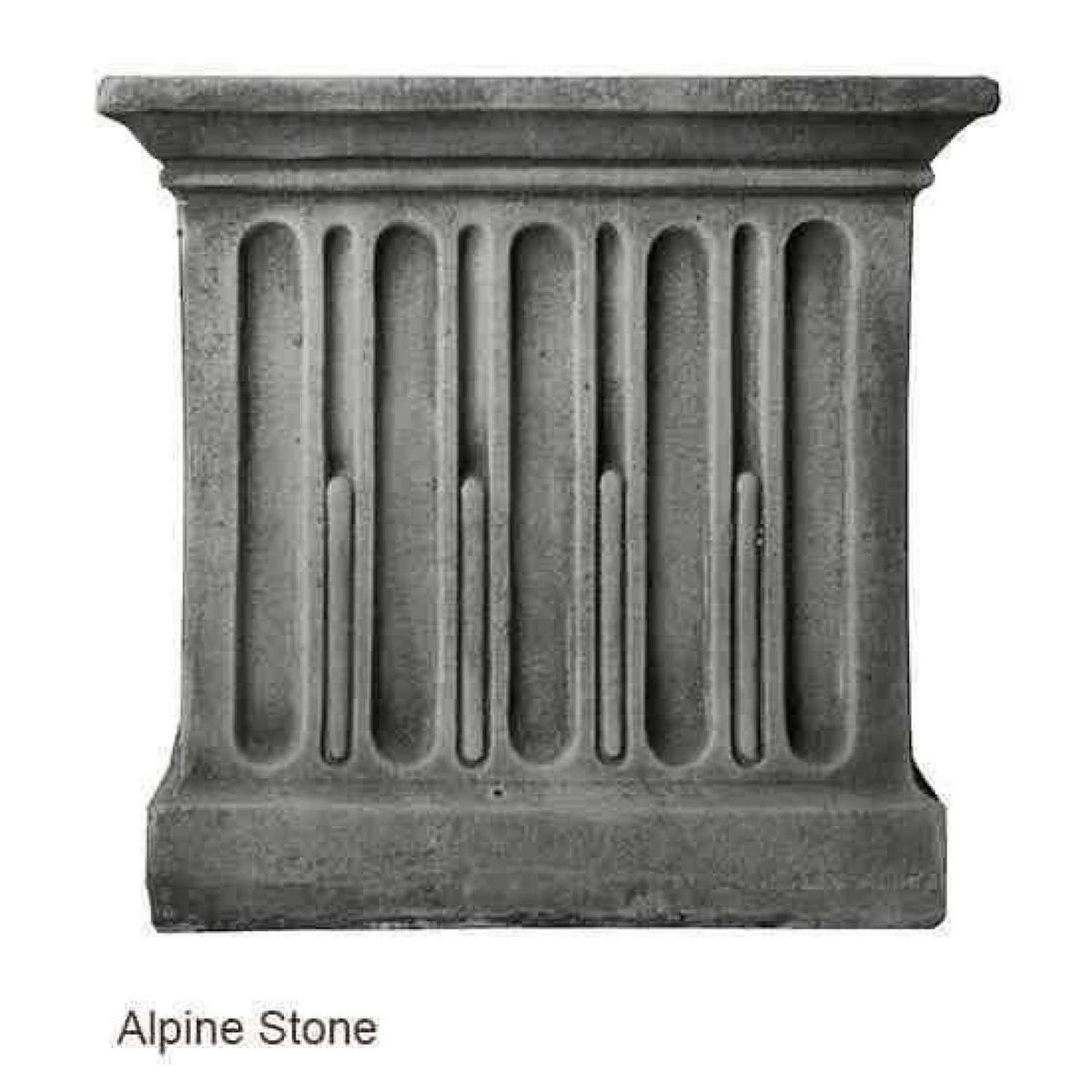 Small Nero Nuovo Cast Stone Bird Bath K488713