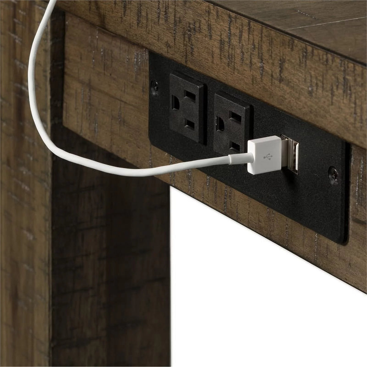Wood Gray Bar Table Set T930