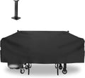 Black 600D Waterproof Griddle Cover with Support Pole J82211