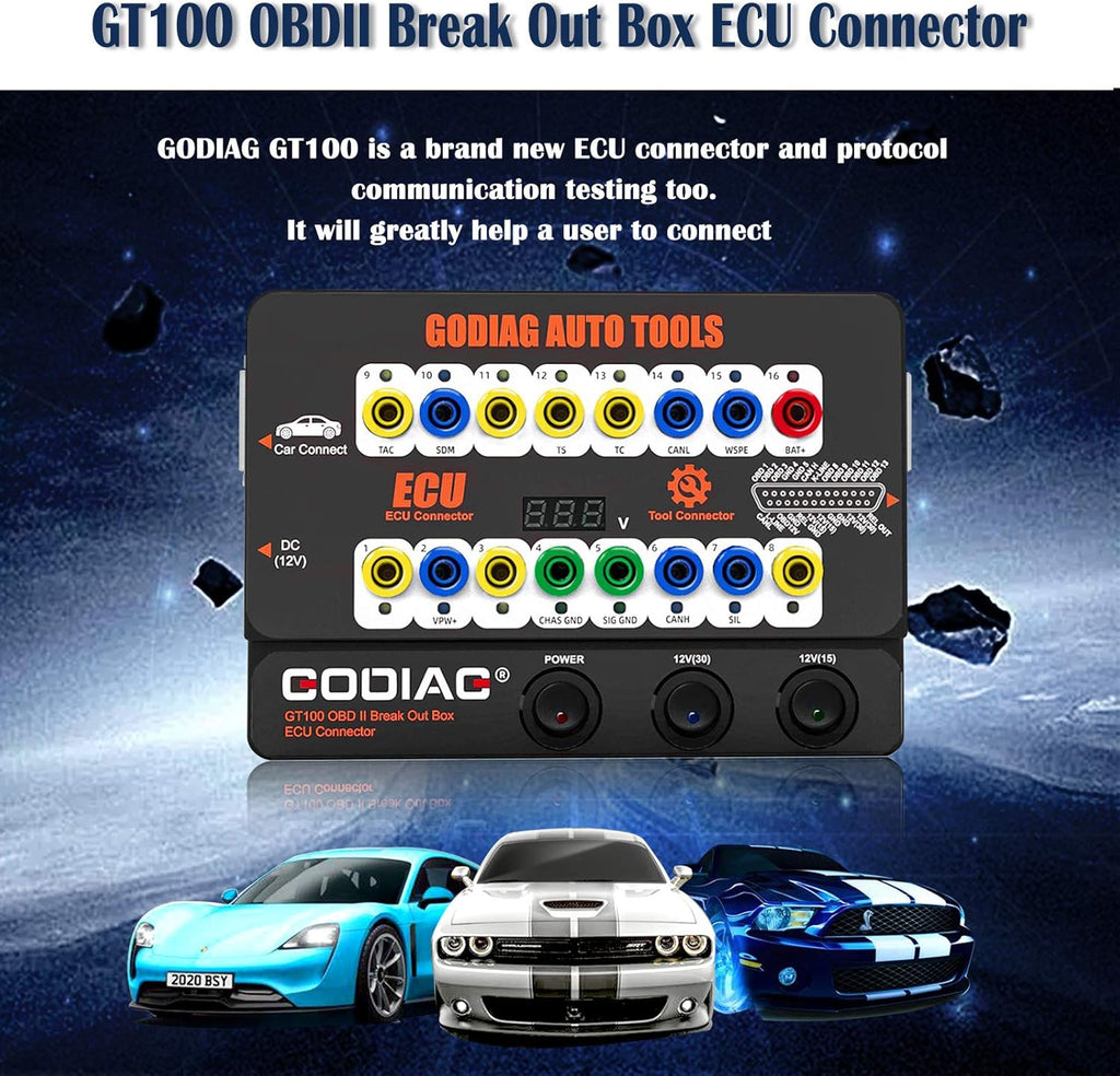 OBD2 Breakout Box ECU Connector R8292