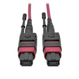 OM4 Fiber Optic Patch Cable 3.3 ft Magenta J466702