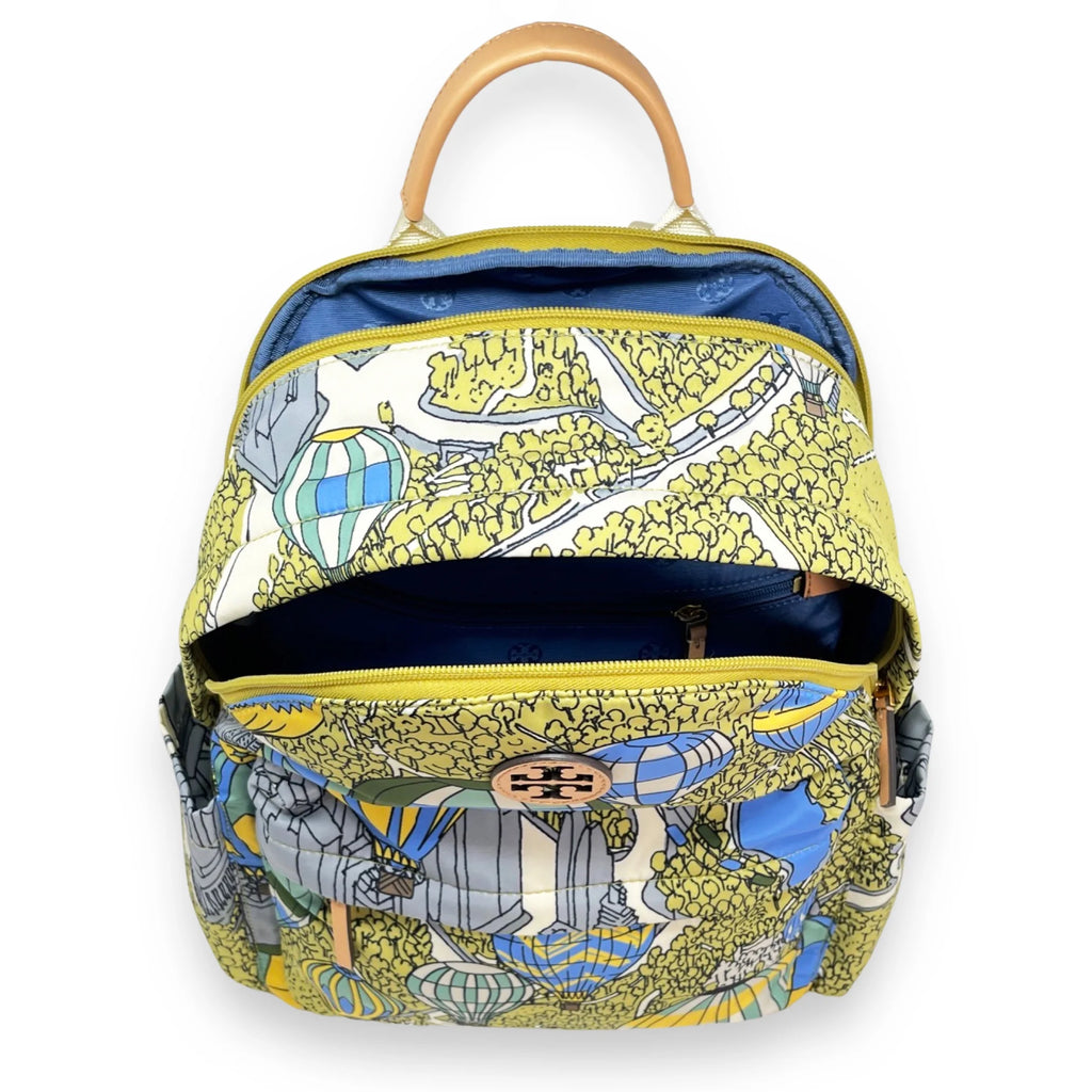Printed Nylon Backpack A56138