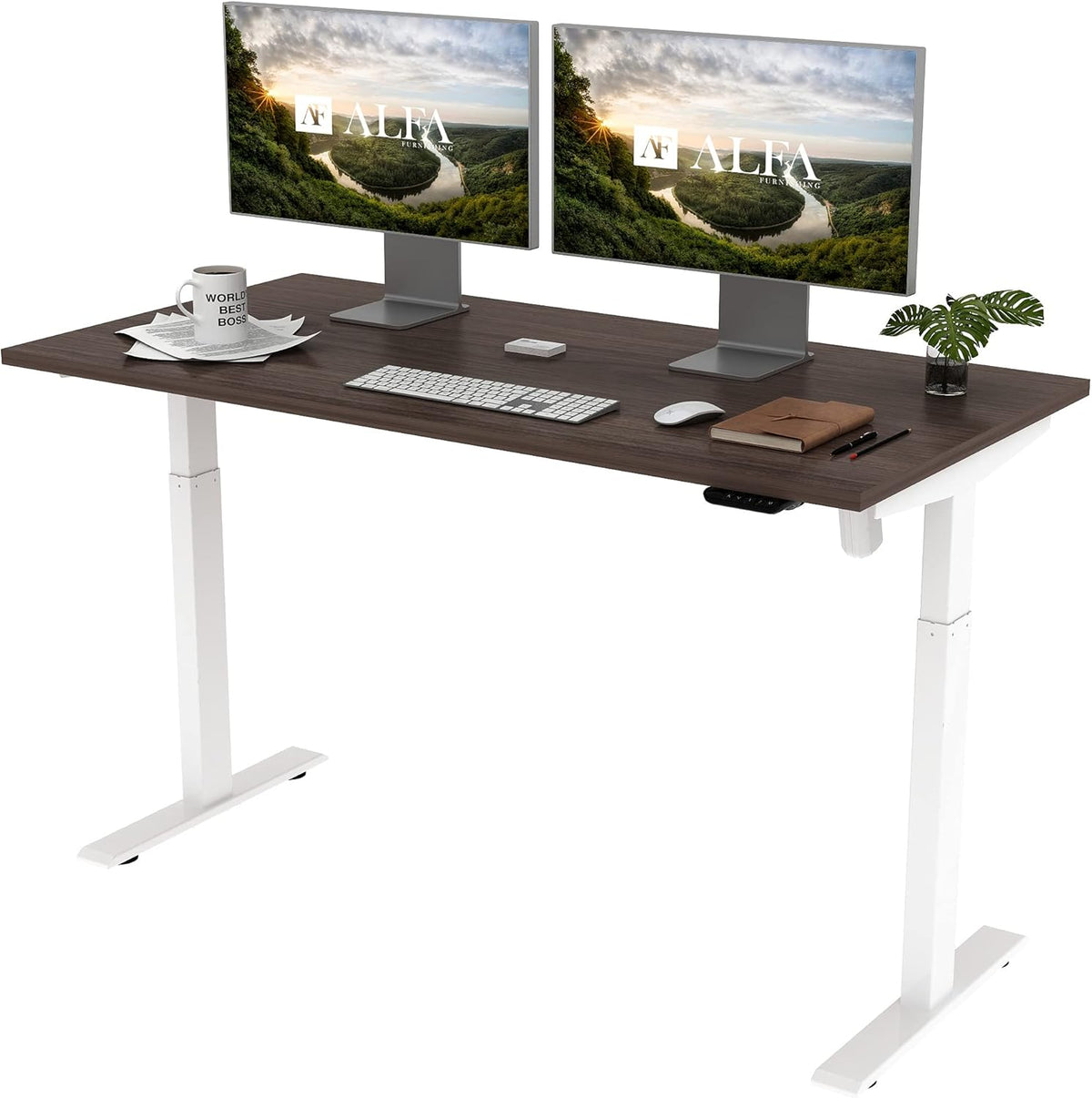 Height Adjustable Electric Sit Stand Desk V57721