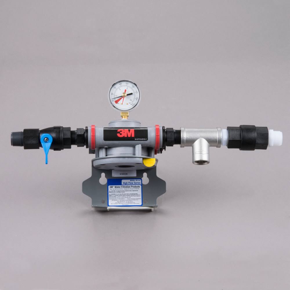 Dual Port Water Filtration System, .2 Micron Rating, 5.0 GPM C63589
