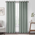 Celadon 50 x 95 Blackout Grommet Top Window Panel F8425