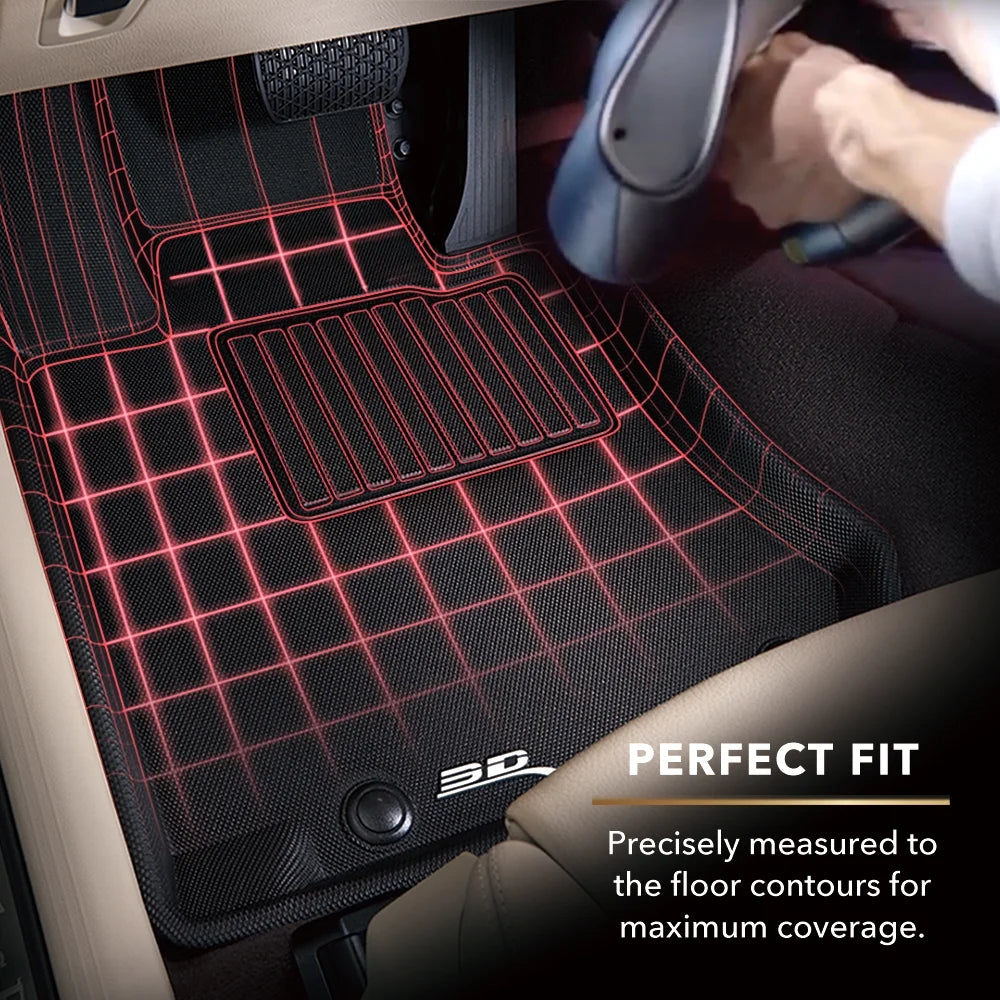 Black Floor Mat for Subaru Impreza Crosstrek 2018-2023 Front Row L64635