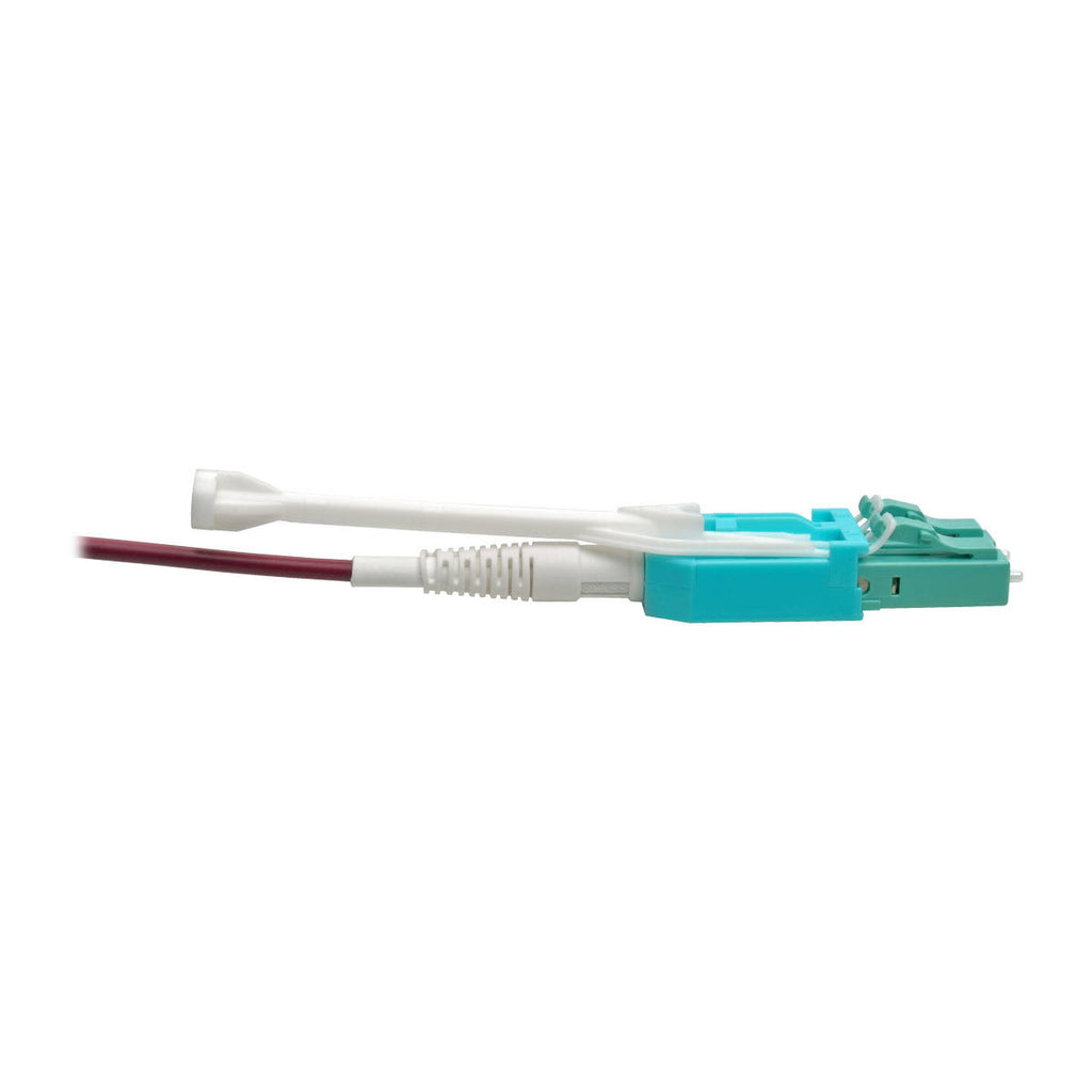 OM4 Fiber Optic Patch Cable 3.3 ft Magenta J466702