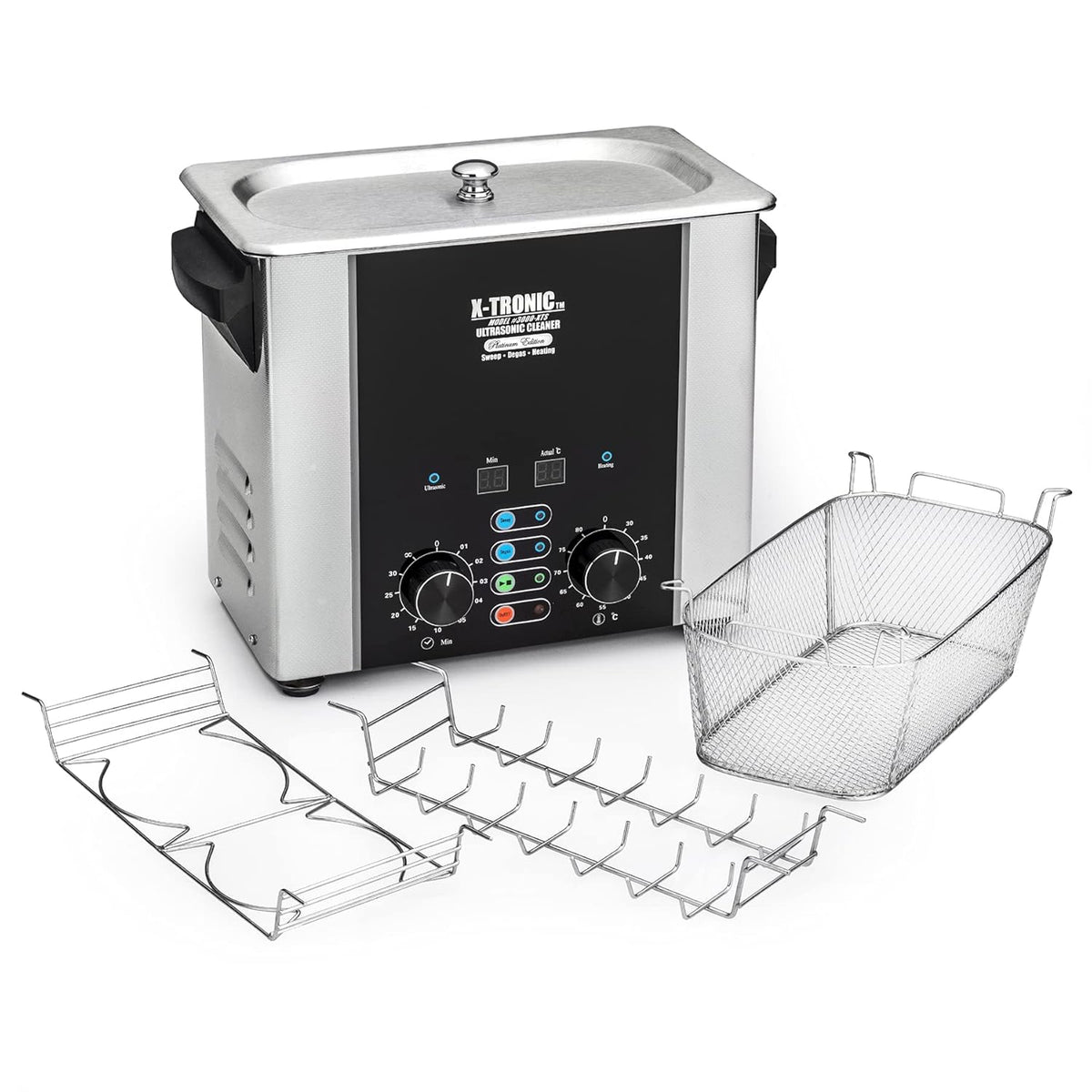 3.0 Liter Commercial Ultrasonic Cleaner with LED Displays B93129