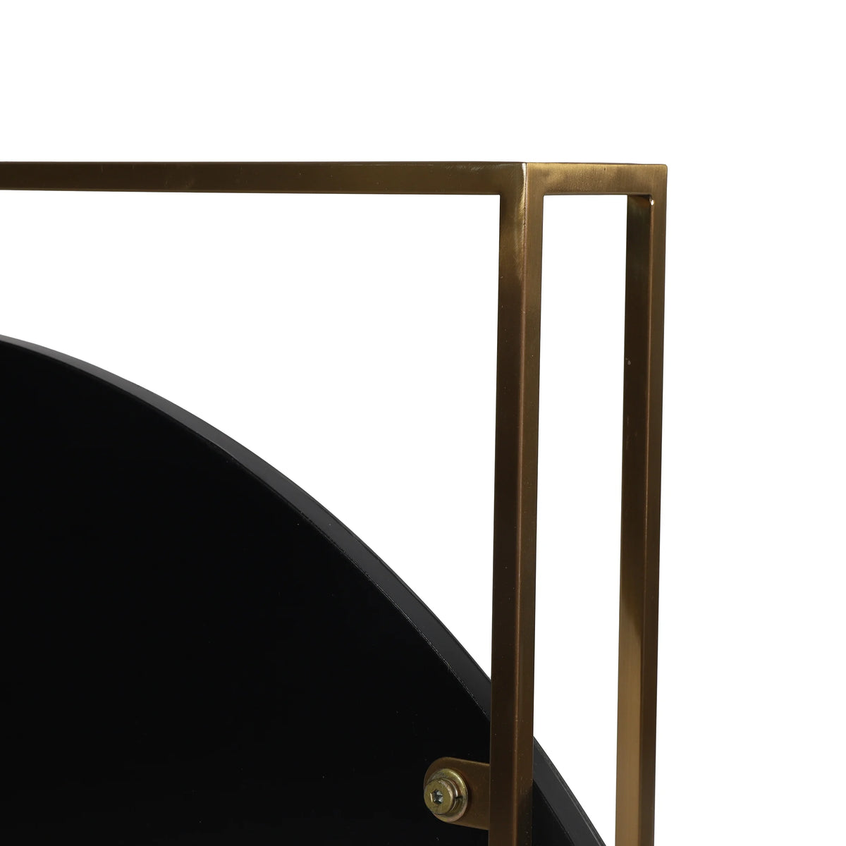Wall Mirror, Brushed Brass X506414