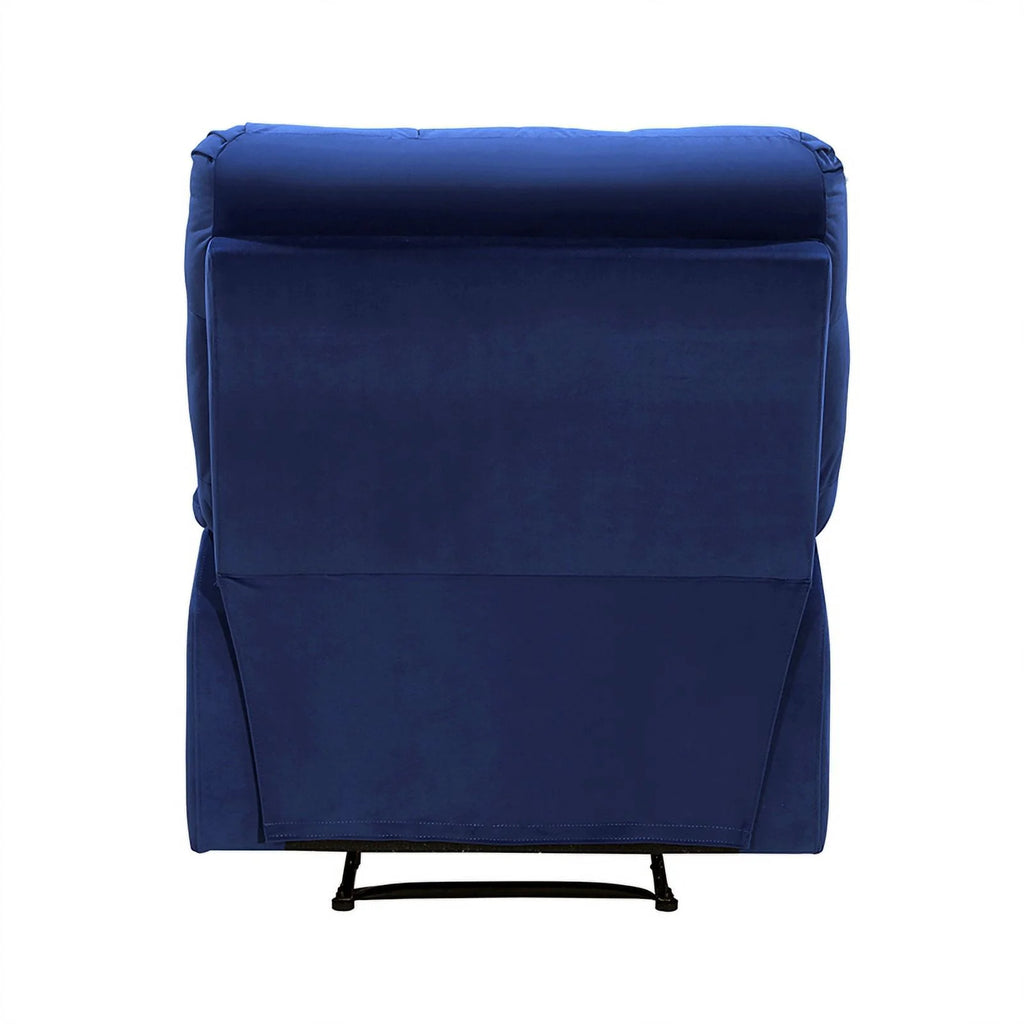 Blue Velvet Manual Recliner S89067