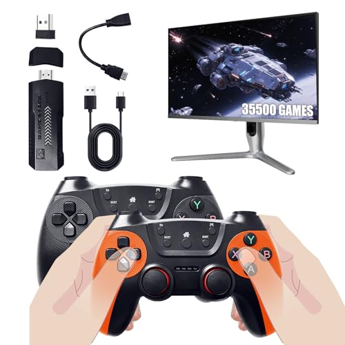 Retro Gaming Console with 64GB Plug & Play TV Stick U8979