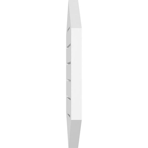 26x22W x 36x22H Vertical Peaked Surface Mount PVC Gable Vent Q926654